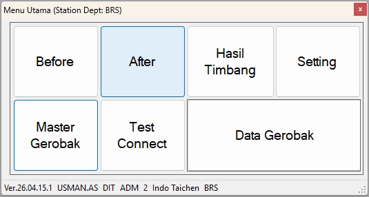 SistemRT resident data preview
